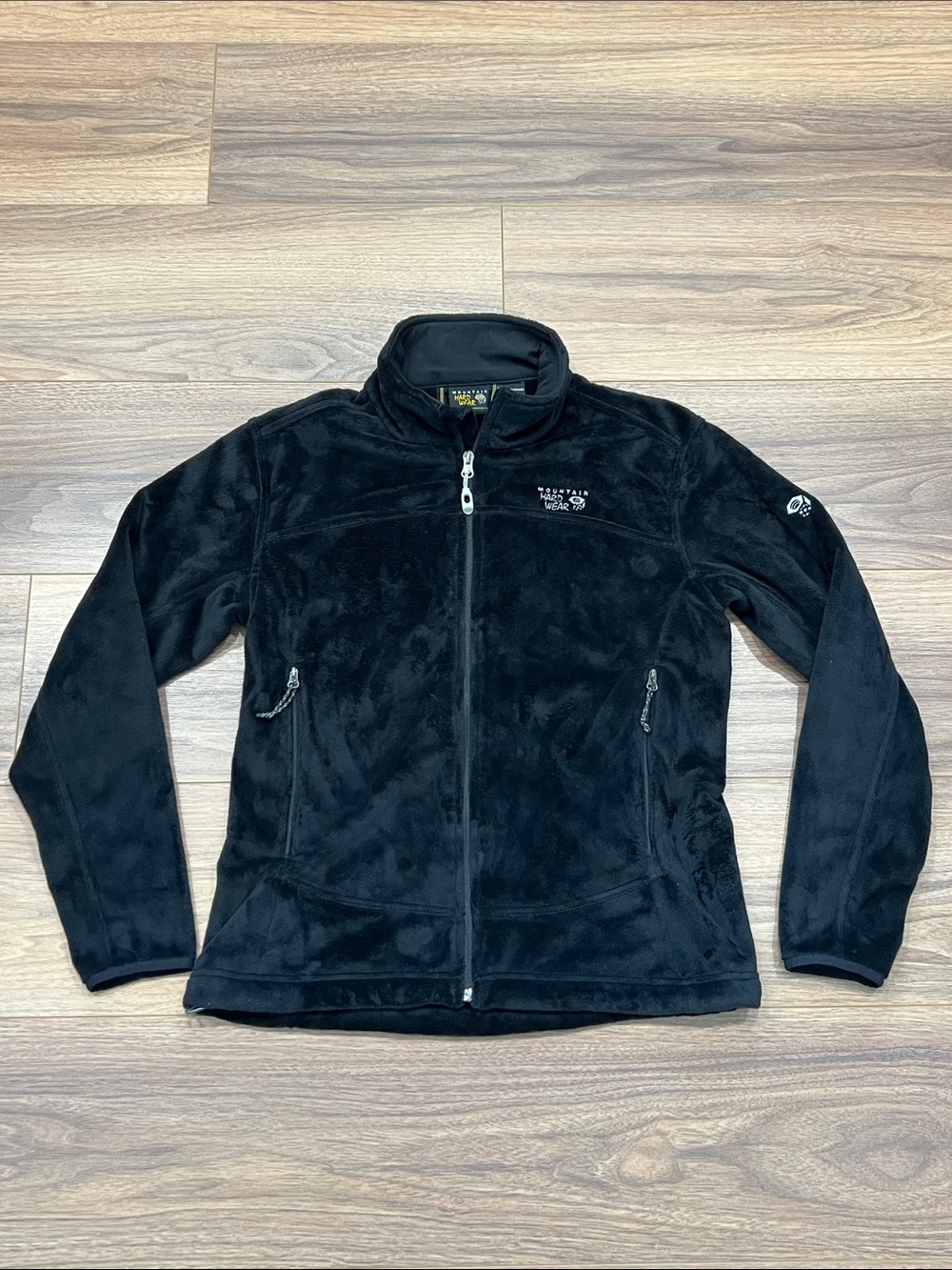 Mountain Hardwear Women’s Fleece Full Zip Jacket in Black Size Medium